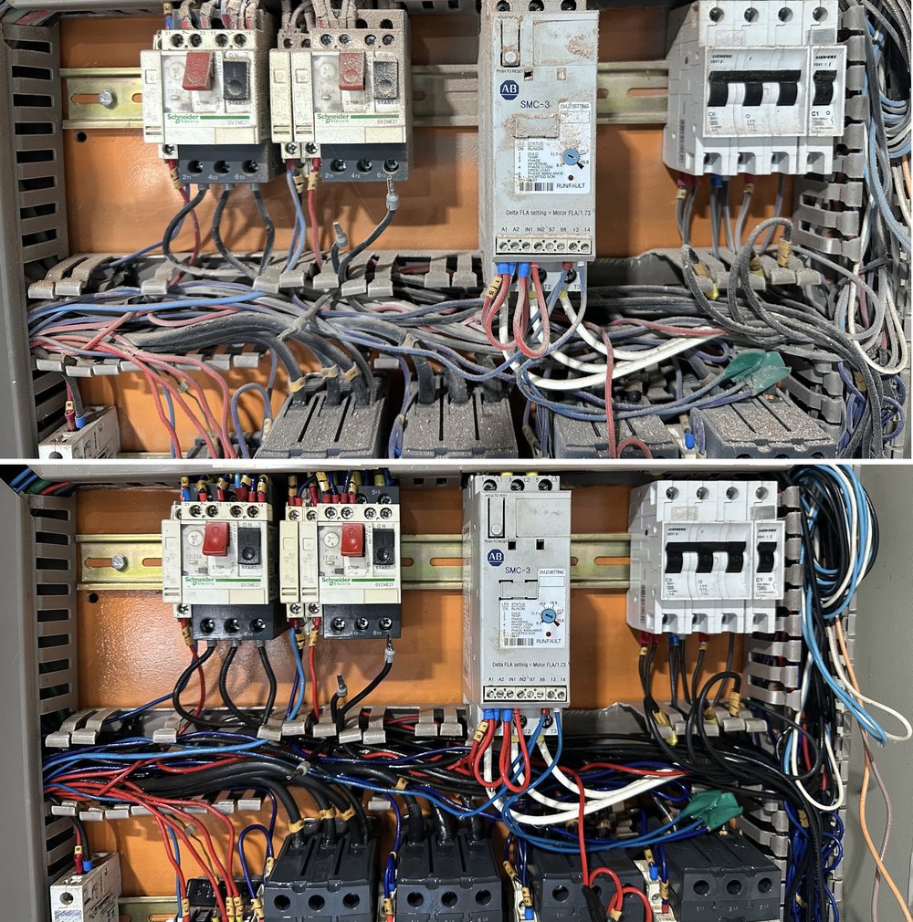 Schneider control panel